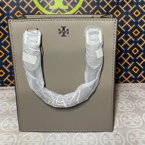 Tory Burch EMERSON Mini Shopper Tote Bag Crossbody Shoulder Bag Purse Gr…